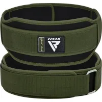 Пояс для важкої атлетики RDX RX5 Double Belt Army Green M Пояс для важкої атлетики RDX RX5 Double Belt Army Green M