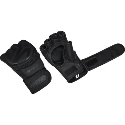 Перчатки для ММА RDX F15 Noir Matte Black M капа