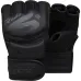 Перчатки для ММА RDX F15 Noir Matte Black M капа