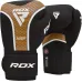 Боксерские перчатки RDX Aura Plus T-17 Black Golden 12 унций