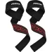 Лямки для тяги RDX S4 Gym Cotton Gel Straps Black Plus Лямки для тяги RDX S4 Gym Cotton Gel Straps Black Plus