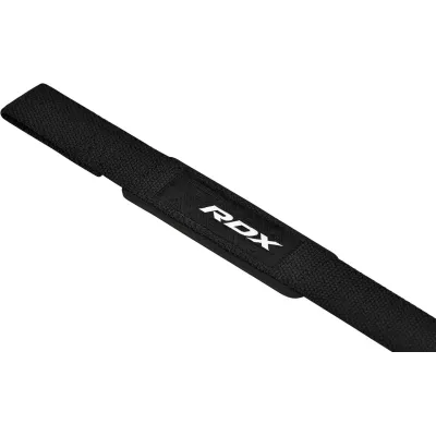 Лямки для тяги RDX S4 Gym Cotton Gel Straps Black Plus Лямки для тяги RDX S4 Gym Cotton Gel Straps Black Plus