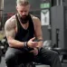 Лямки для тяги RDX S4 Gym Cotton Gel Straps Black Plus Лямки для тяги RDX S4 Gym Cotton Gel Straps Black Plus