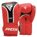 Боксерські рукавиці RDX Aura Plus T-17 Red Black 10 унцій Боксерські рукавиці RDX Aura Plus T-17 Red Black 10 унцій