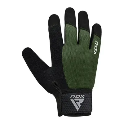 Перчатки для фитнеса RDX W1 Full Finger Army Green XL (WGA-W1FA-XL+) Перчатки для фитнеса RDX W1 Full Finger Army Green XL (WGA-W1FA-XL+)