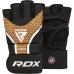 Перчатки для ММА RDX Aura Plus T-17 Black Golden M капа