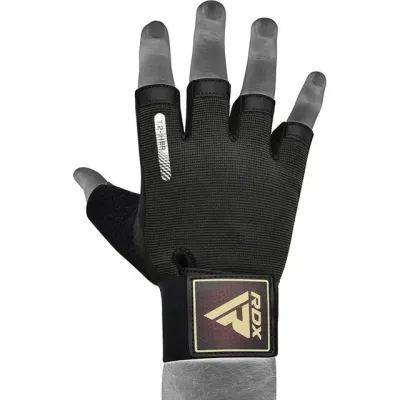Рукавички для фітнесу RDX T2 Half Brown S (WGA-T2HBR-S) Рукавички для фітнесу RDX T2 Half Brown S (WGA-T2HBR-S)