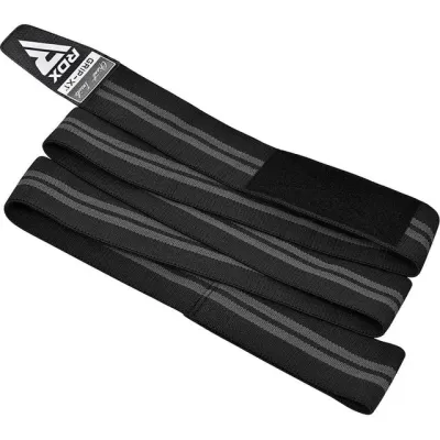 Бінти на коліна RDX KR11 Gym Knee Wrap 200 см 2 шт Black Grey (WAH-KR11BG) Бінти на коліна RDX KR11 Gym Knee Wrap 200 см 2 шт Black Grey (WAH-KR11BG)