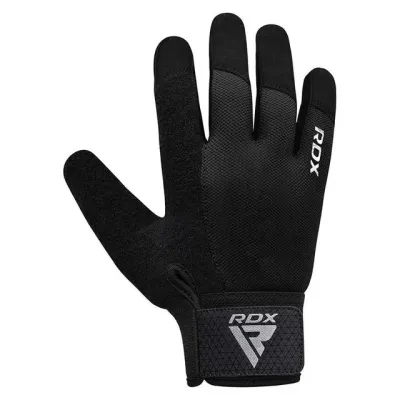 Перчатки для фитнеса RDX W1 Full Finger Plus Black M (WGA-W1FB-M+)