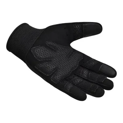 Перчатки для фитнеса RDX W1 Full Finger Plus Black M (WGA-W1FB-M+)
