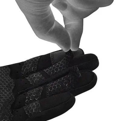 Перчатки для фитнеса RDX W1 Full Finger Plus Black M (WGA-W1FB-M+)