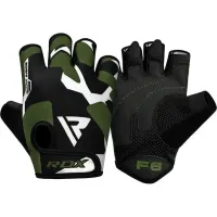Рукавички для фітнесу RDX F6 Sumblimation Black Green XL (WGS-F6GN-XL) Рукавички для фітнесу RDX F6 Sumblimation Black Green XL (WGS-F6GN-XL)