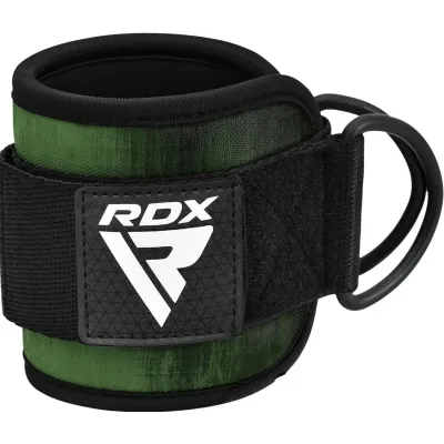 Манжети на щиколотку RDX A4 Gym Ankle Pro Army Green Pair 26х10 см Зелений Манжети на щиколотку RDX A4 Gym Ankle Pro Army Green Pair 26х10 см Зелений