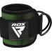 Манжети на щиколотку RDX A4 Gym Ankle Pro Army Green Pair 26х10 см Зелений Манжети на щиколотку RDX A4 Gym Ankle Pro Army Green Pair 26х10 см Зелений