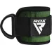 Манжети на щиколотку RDX A4 Gym Ankle Pro Army Green Pair 26х10 см Зелений Манжети на щиколотку RDX A4 Gym Ankle Pro Army Green Pair 26х10 см Зелений