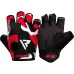 Перчатки для фитнеса RDX F6 Sumblimation Red S (WGS-F6R-S)