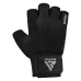 Перчатки для фитнеса RDX W1 Half Plus Black M (WGA-W1HB-M+)