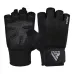 Перчатки для фитнеса RDX W1 Half Plus Black M (WGA-W1HB-M+)