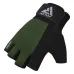 Перчатки для фитнеса RDX W1 Half Plus Army Green L (WGA-W1HA-L+)