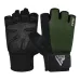 Перчатки для фитнеса RDX W1 Half Plus Army Green L (WGA-W1HA-L+)