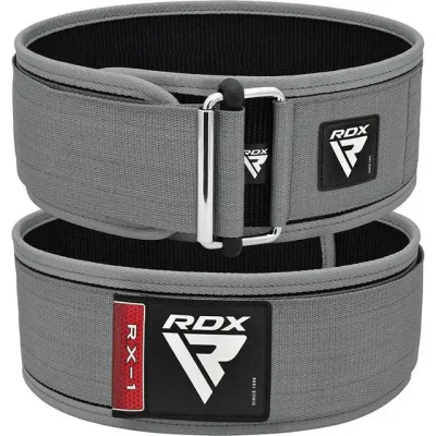 Пояс для тяжелой атлетики RDX RX1 Weight Lifting Belt Grey M