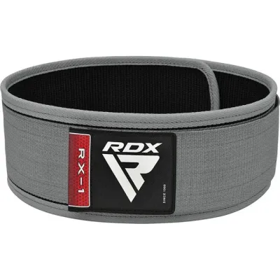 Пояс для тяжелой атлетики RDX RX1 Weight Lifting Belt Grey M