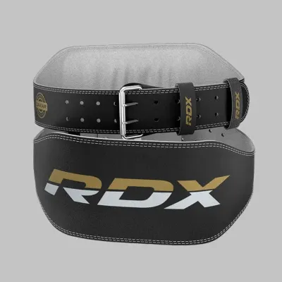 Пояс для тяжелой атлетики RDX 6 Black Gold XL (WBS-6RB-XL) Пояс для тяжелой атлетики RDX 6 Black Gold XL (WBS-6RB-XL)