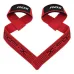 Лямки для тяги RDX S4 Gym Cotton Gel Straps Red Plus