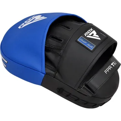 Лапи боксерські RDX T1 Curved Blue/Black Лапи боксерські RDX T1 Curved Blue/Black