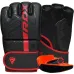 Рукавиці для ММА RDX F6 Kara Matte Red M капа