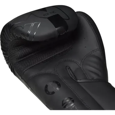 Боксерские перчатки RDX F6 Kara Matte Black 14 унций капа