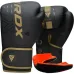 Боксерські рукавиці RDX F6 Kara Matte Golden 12 унцій капа