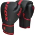 Боксерські рукавиці RDX F6 Kara Matte Red 16 унцій капа в комплекті