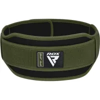 Пояс для тяжелой атлетики RDX RX5 Double Belt Army Green S