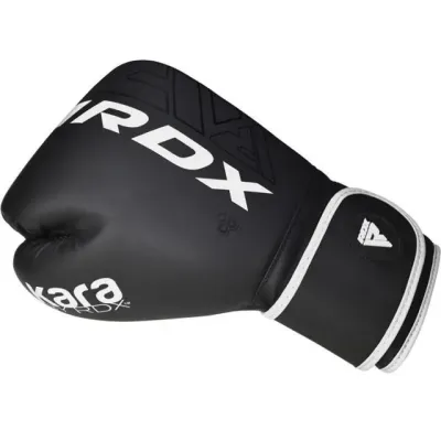 Боксерські рукавиці RDX F6 Kara Matte White 16 унцій капа