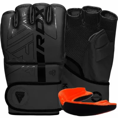 Рукавиці для ММА RDX F6 Kara Matte Black L капа