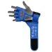 Перчатки для ММА RDX Aura Plus T-17 Blue Black S капа
