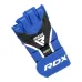 Перчатки для ММА RDX Aura Plus T-17 Blue Black L капа Перчатки для ММА RDX Aura Plus T-17 Blue Black L капа