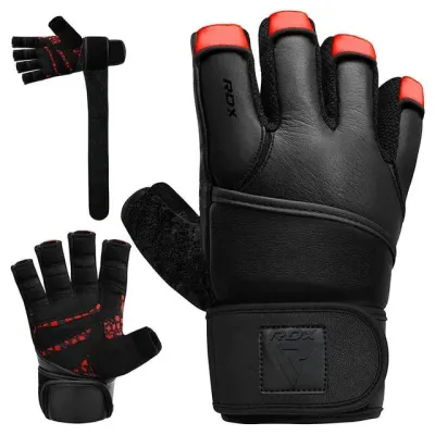 Перчатки для фитнеса RDX L7 Micro Plus Red Black L (WGL-L7R-L+)