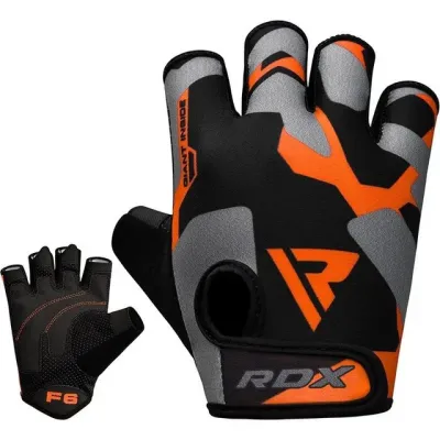Перчатки для фитнеса RDX F6 Sumblimation Orange S (WGS-F6O-S) Перчатки для фитнеса RDX F6 Sumblimation Orange S (WGS-F6O-S)