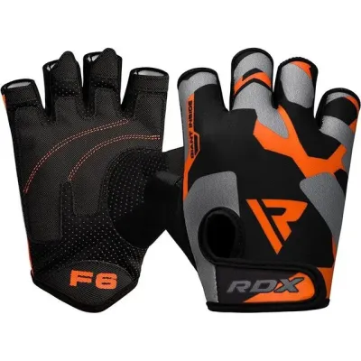 Перчатки для фитнеса RDX F6 Sumblimation Orange M (WGS-F6O-M)