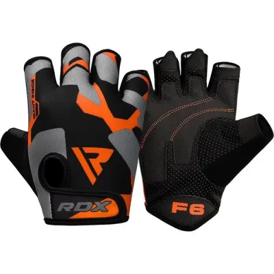 Перчатки для фитнеса RDX F6 Sumblimation Orange XL (WGS-F6O-XL)