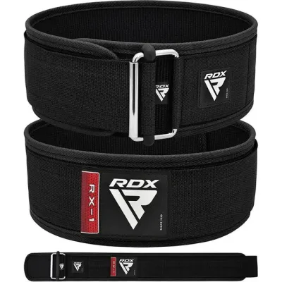 Пояс для тяжелой атлетики RDX RX1 Weight Lifting Belt Black M