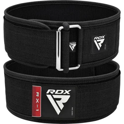 Пояс для тяжелой атлетики RDX RX1 Weight Lifting Belt Black M