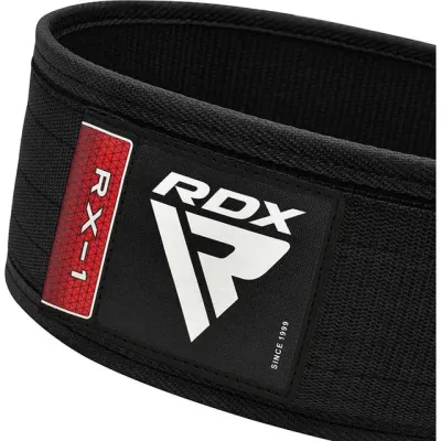 Пояс для тяжелой атлетики RDX RX1 Weight Lifting Belt Black M