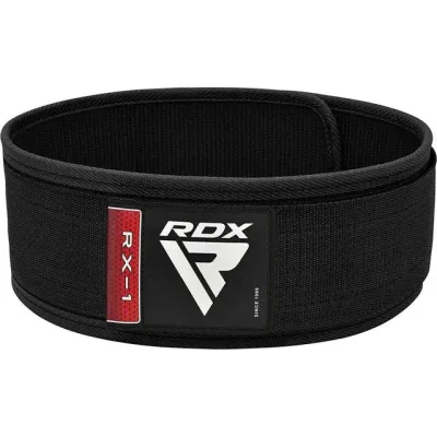 Пояс для тяжелой атлетики RDX RX1 Weight Lifting Belt Black M