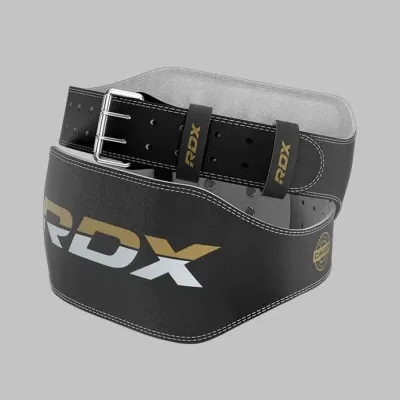 Пояс для тяжелой атлетики RDX 6 Black Gold M (WBS-6RB-M) Пояс для тяжелой атлетики RDX 6 Black Gold M (WBS-6RB-M)