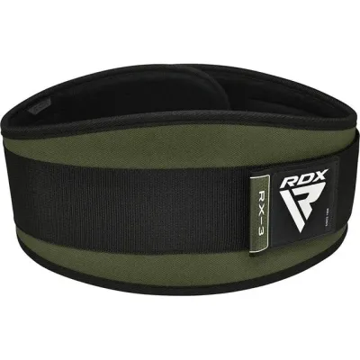 Пояс для тяжелой атлетики RDX RX3 EVA Curve Army Green XL