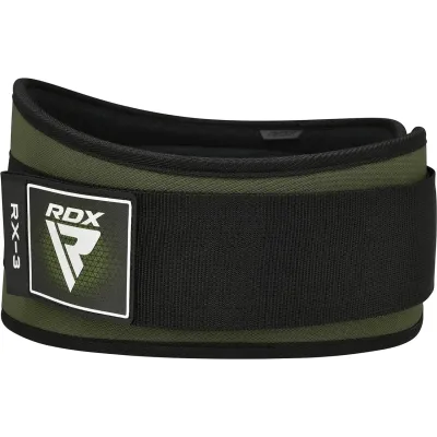 Пояс для важкої атлетики RDX RX3 EVA Curve Army Green S