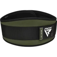 Пояс для важкої атлетики RDX RX3 EVA Curve Army Green S